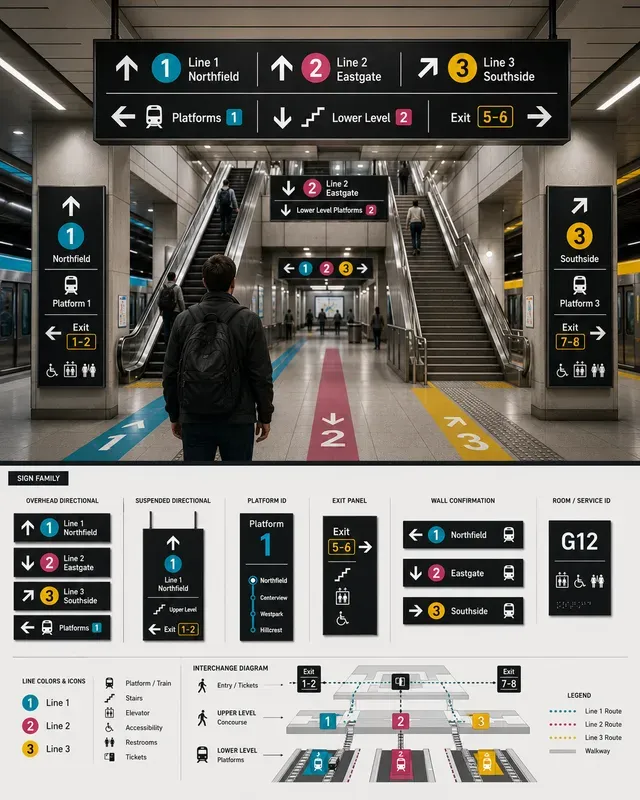 Wayfinding Signage System Generator