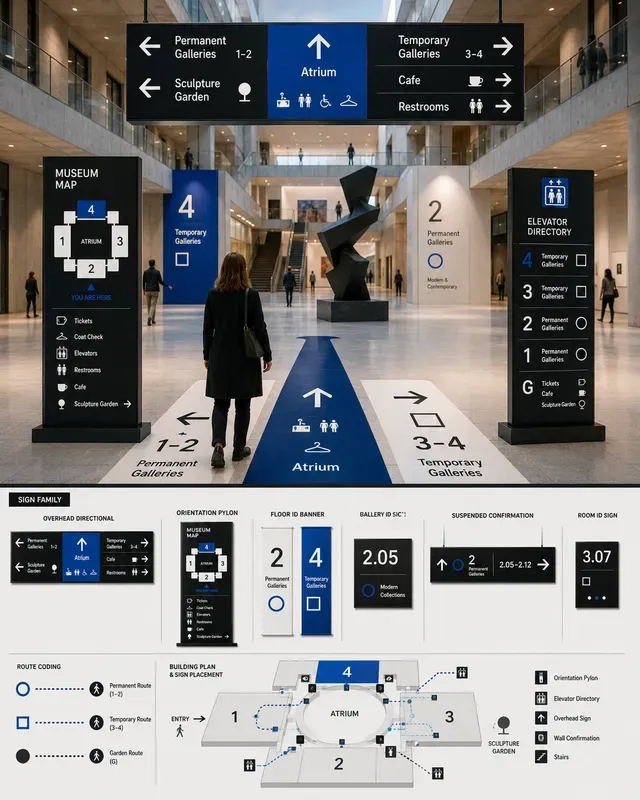 Wayfinding Signage System Generator