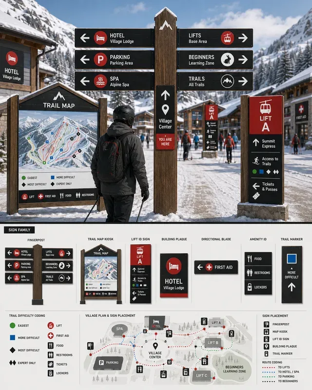 Wayfinding Signage System Generator