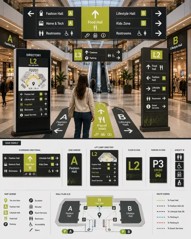 Wayfinding Signage System Generator