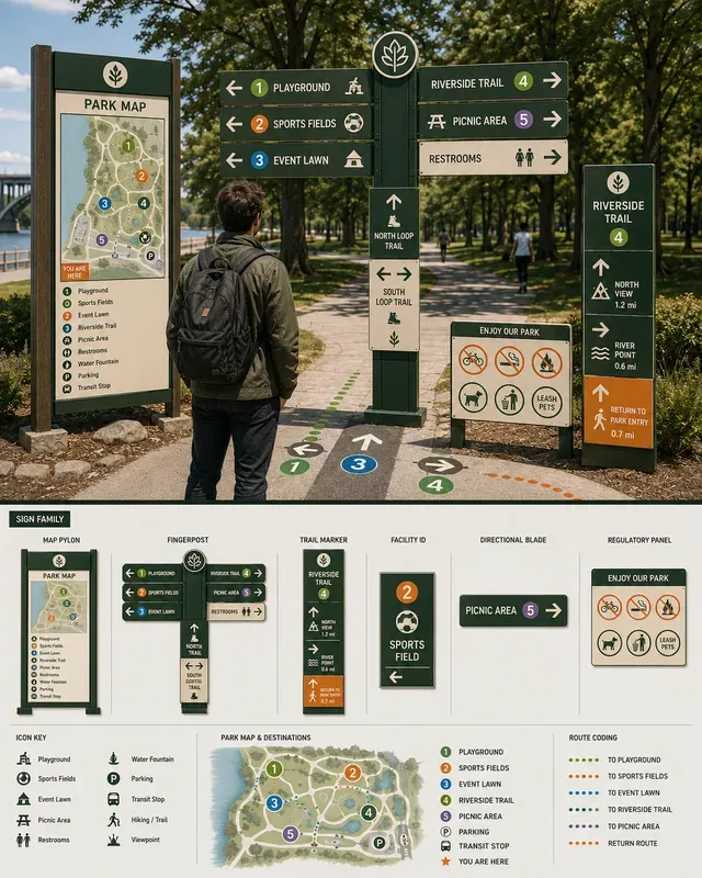 Wayfinding Signage System Generator