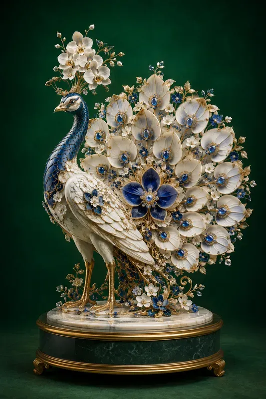 Couture Botanical Animal Sculptures