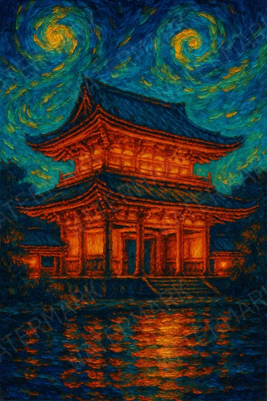 Van Gogh Style Paintings Of Landmarks