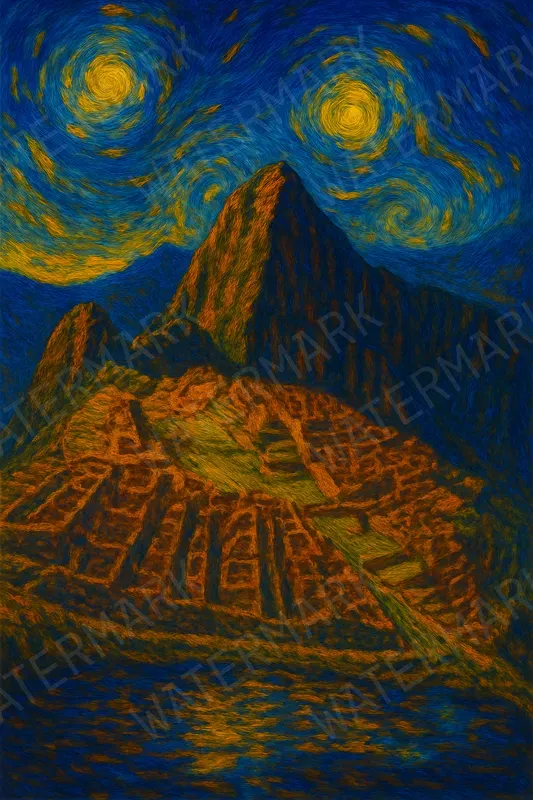 Van Gogh Style Paintings Of Landmarks