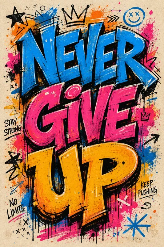 Graffiti Typography Posters
