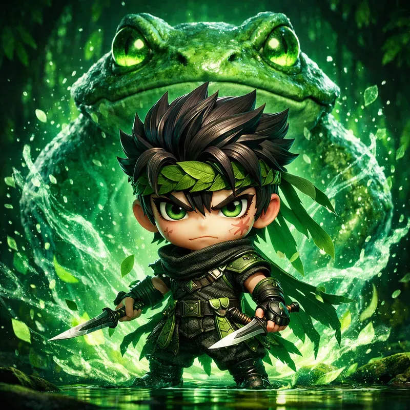 Elemental Chibi Warrior Series