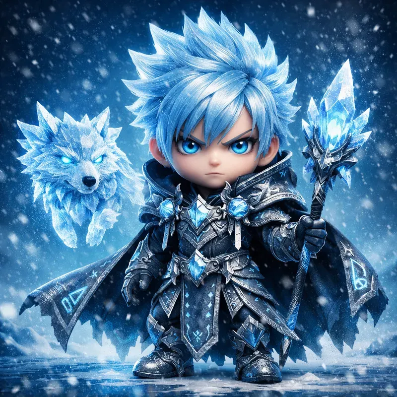 Elemental Chibi Warrior Series
