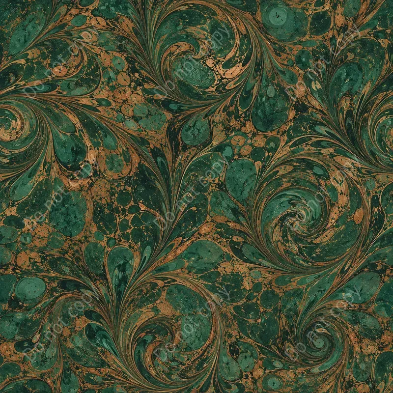 Marbled Endpaper Seamless Patterns