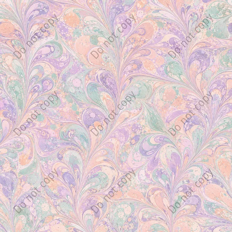 Marbled Endpaper Seamless Patterns