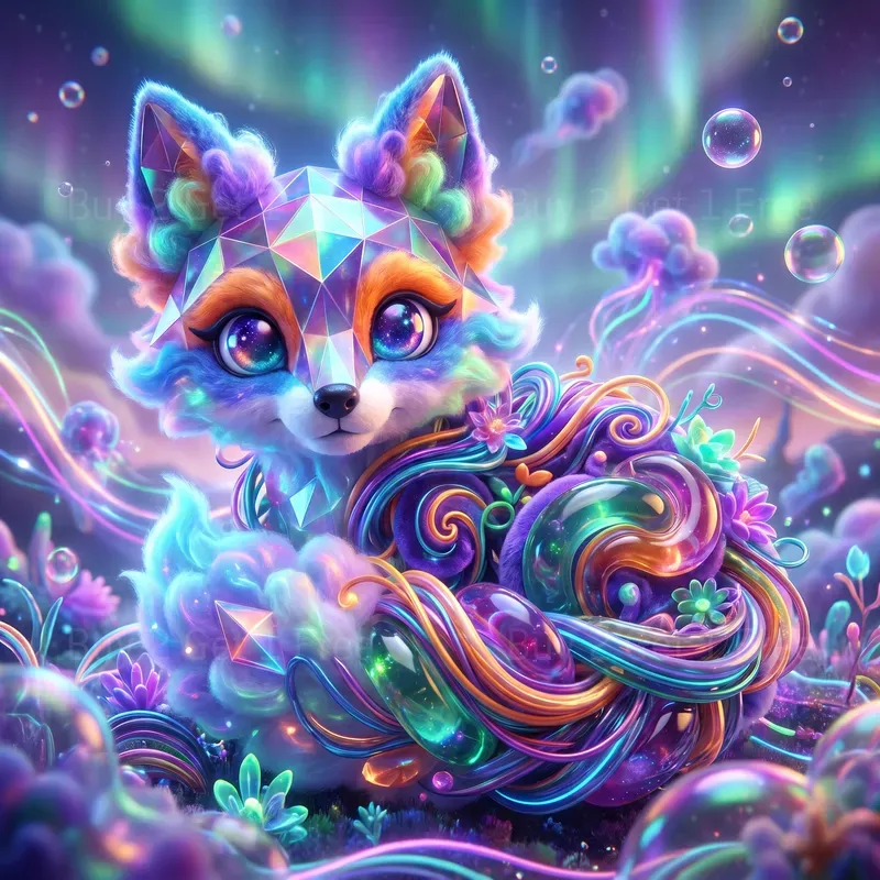 Surreal Icon Beasts Aesthetic Art