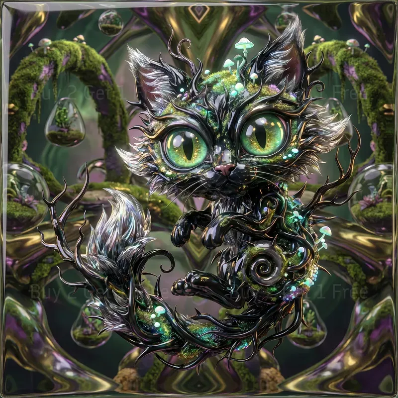 Surreal Icon Beasts Aesthetic Art
