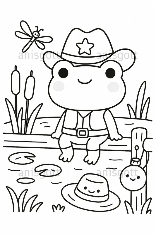 Kdp First Rodeo Cuties Coloring Pages