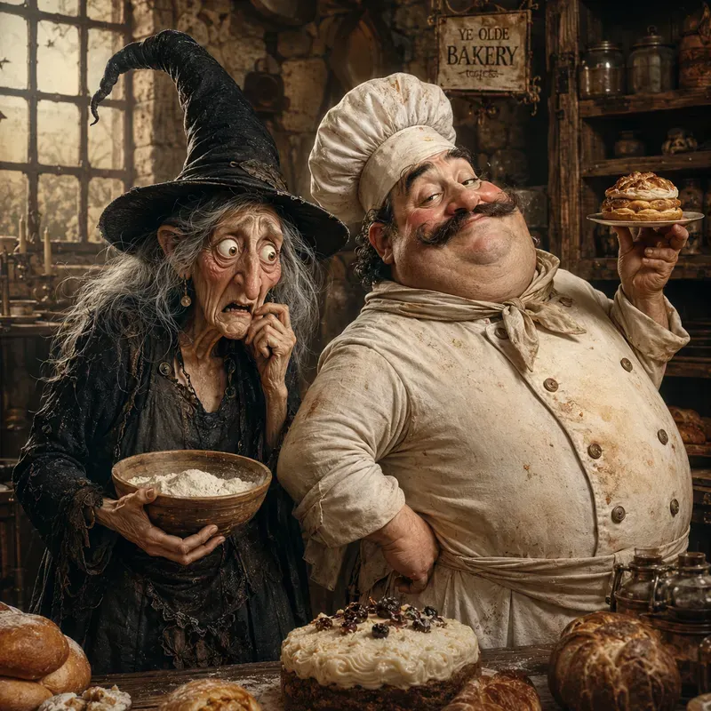 Whimsical Eccentric Character Portraits