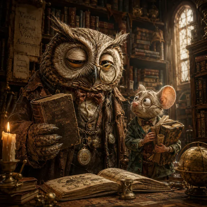 Whimsical Eccentric Character Portraits