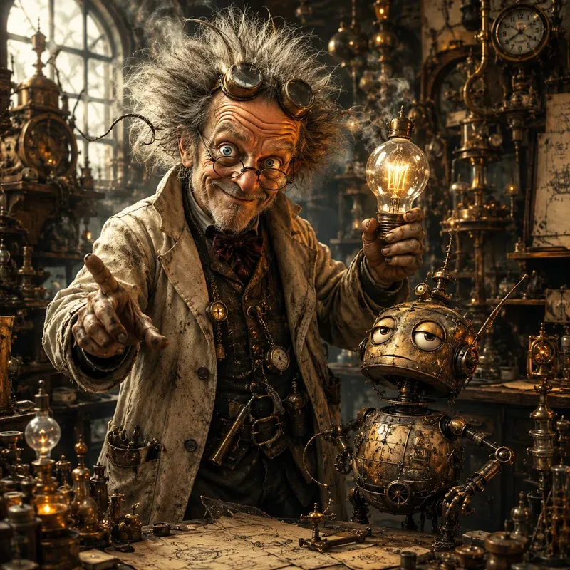 Whimsical Eccentric Character Portraits