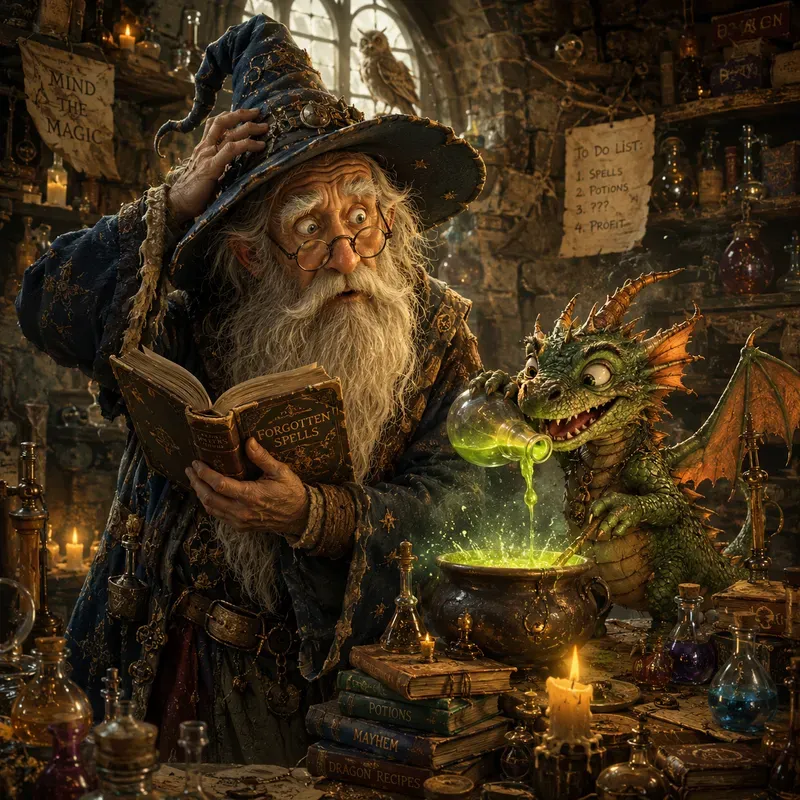 Whimsical Eccentric Character Portraits