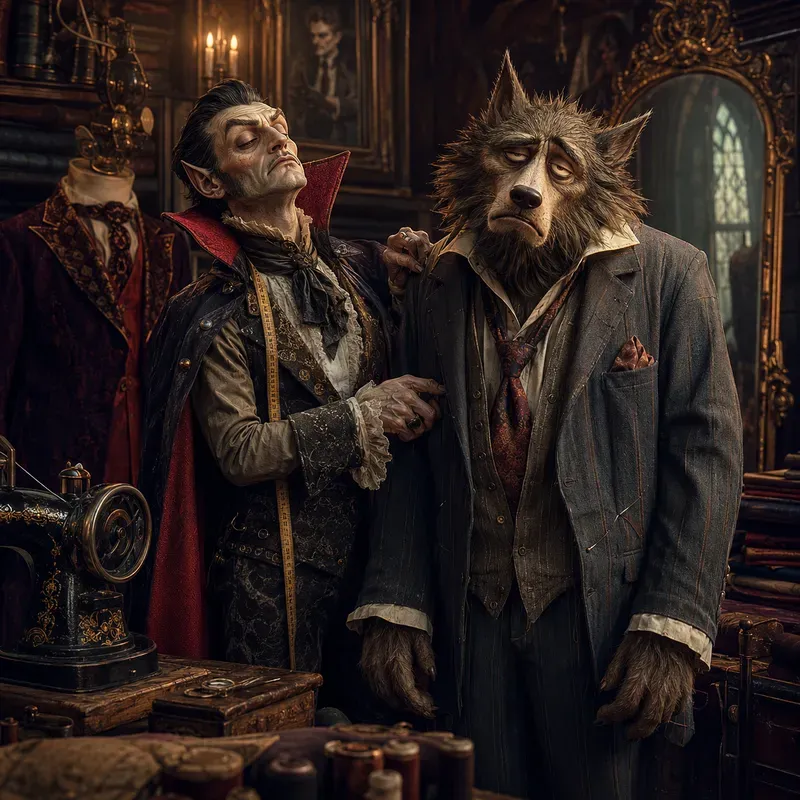 Whimsical Eccentric Character Portraits