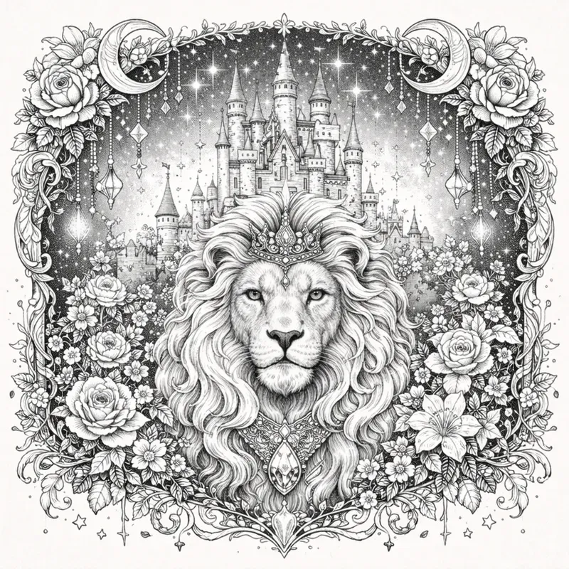 Enchanted Line Art Fantasy Collections