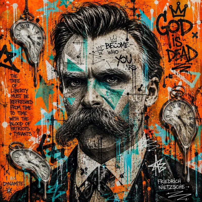 Surreal Graffiti Time Rebels