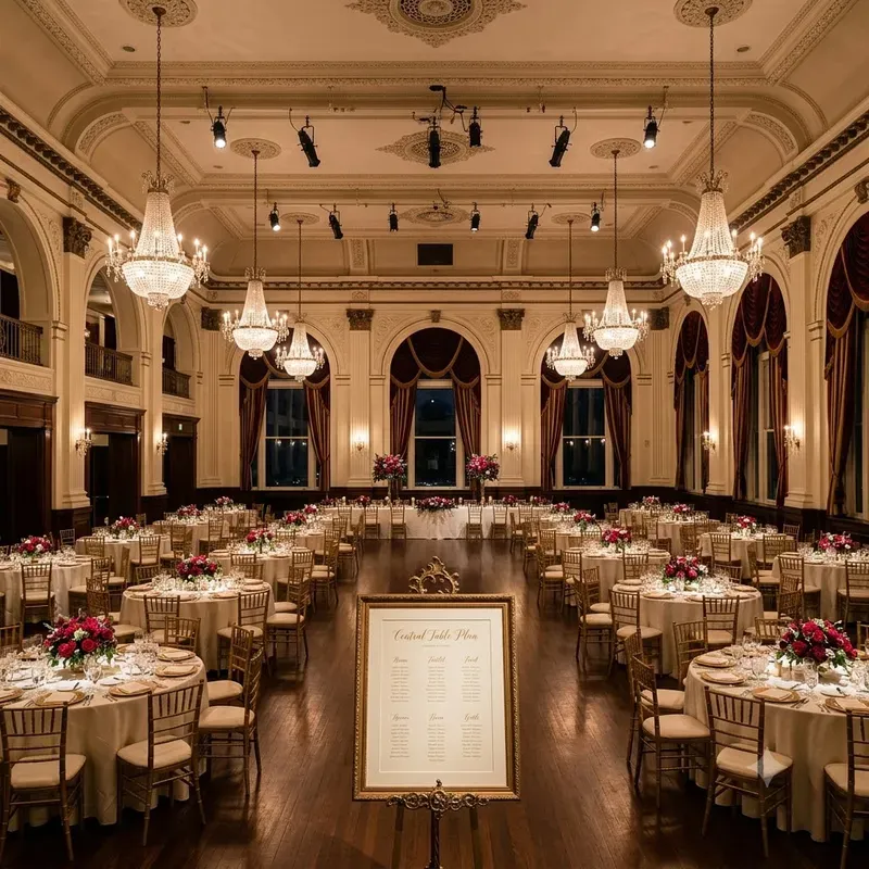 Reception Lighting Transition Photos