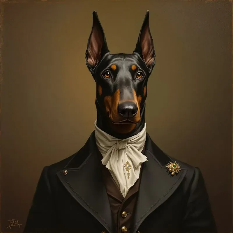 Aristocratic Classical Animal Portraits
