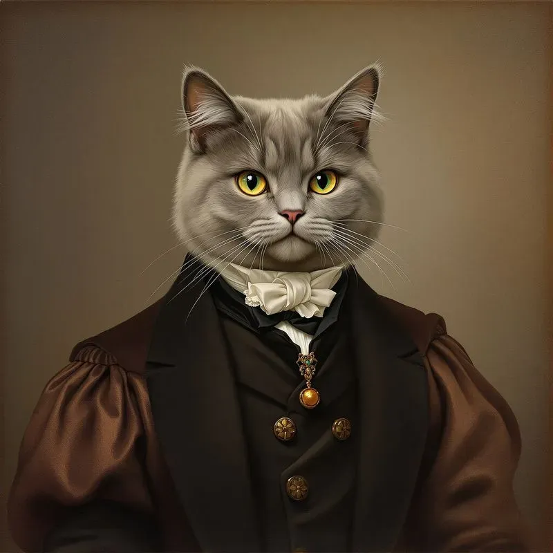 Aristocratic Classical Animal Portraits
