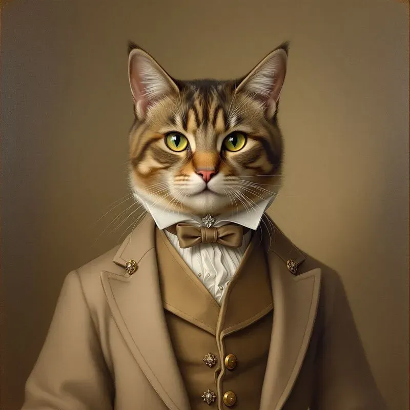 Aristocratic Classical Animal Portraits
