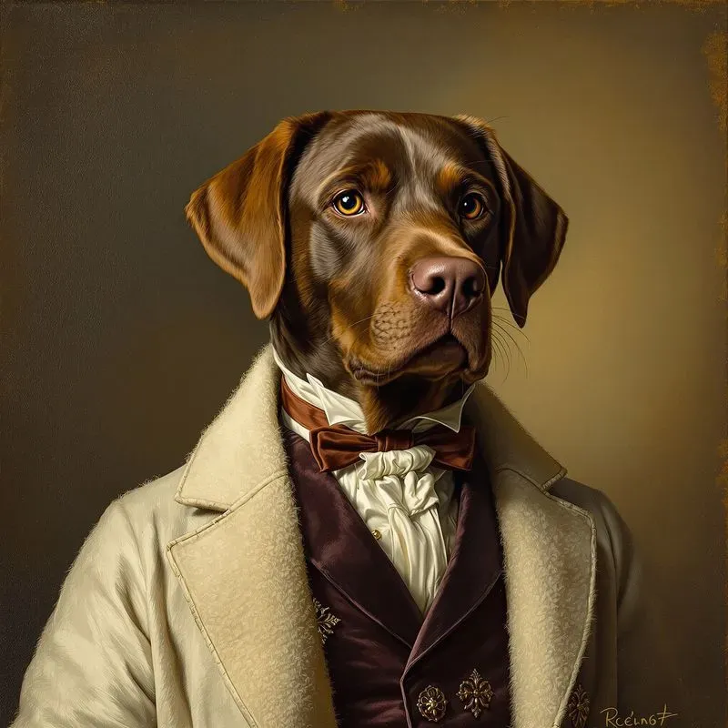 Aristocratic Classical Animal Portraits