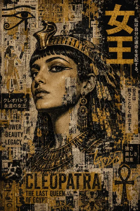 Urban Mixed Media Collage Portraits