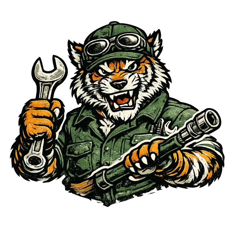 Vintage Mascot Job Logo Tshirts