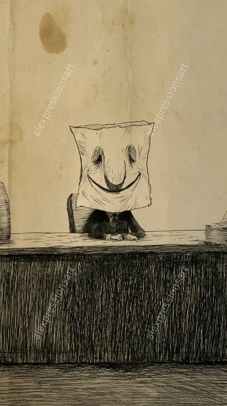 Quirky Dark Humor Modern Anxieties