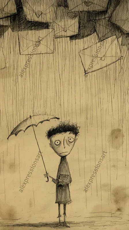 Quirky Dark Humor Modern Anxieties