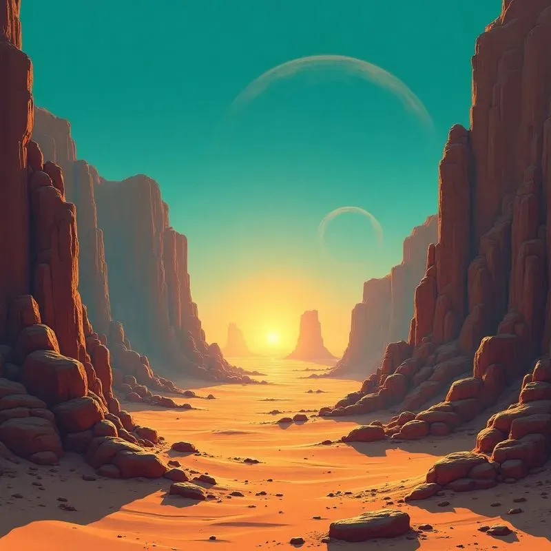 Highdetail Fantasy World Art
