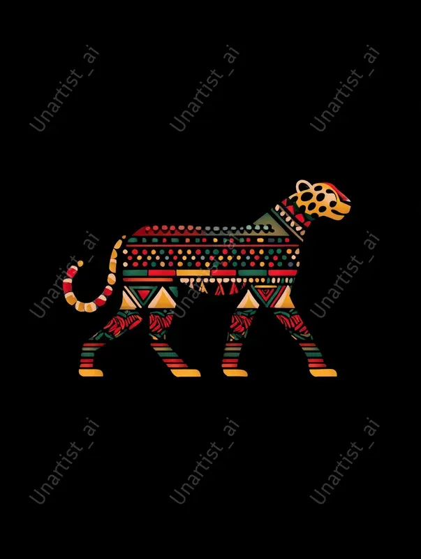 Minimalist Tribal African Animal Logos