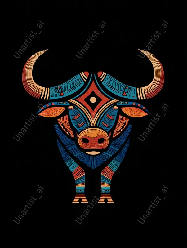 Minimalist Tribal African Animal Logos