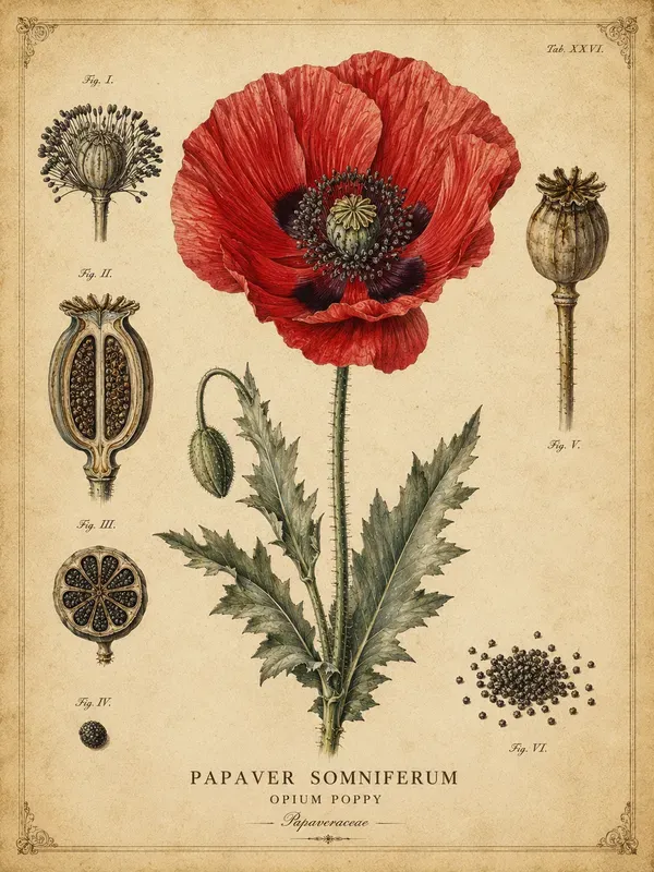 Premium Vintage Plant Illustrations