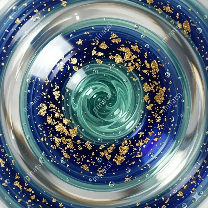 Murano Glass Eye Macro Illustrations
