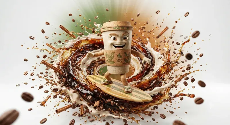 Highoctane Coffee Commercial Renders