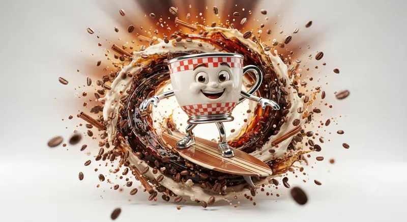 Highoctane Coffee Commercial Renders