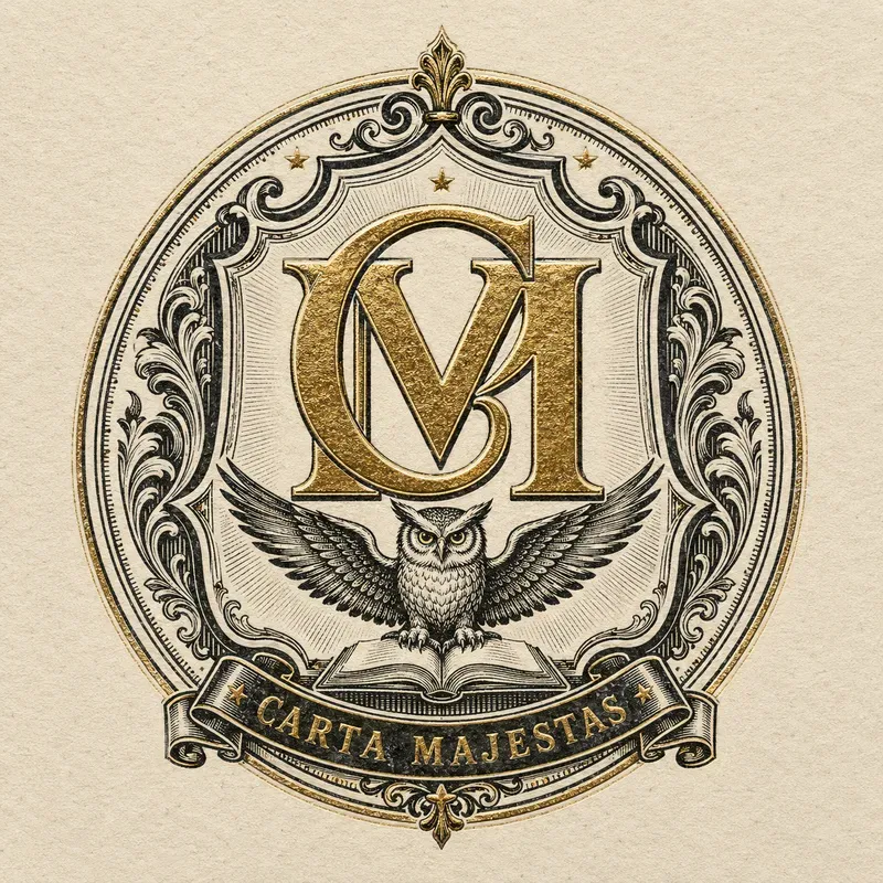 Vintage Foil Woodcut Monograms