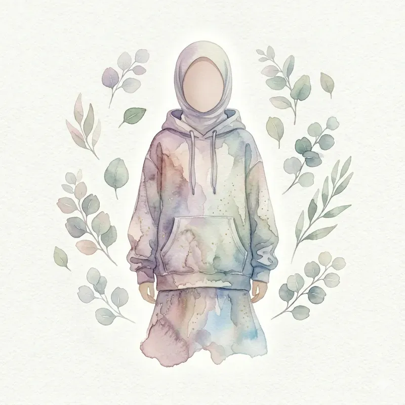 Modern Modest Female Social Media Kits