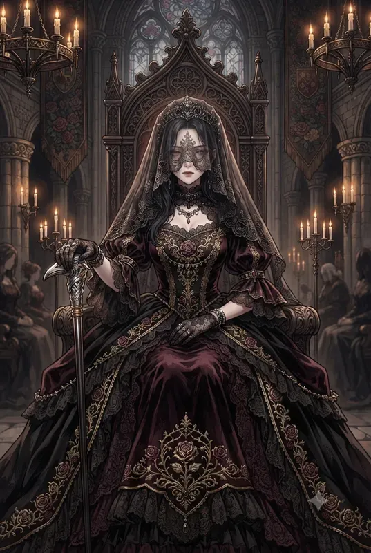 Gothic Royal Anime Portraits