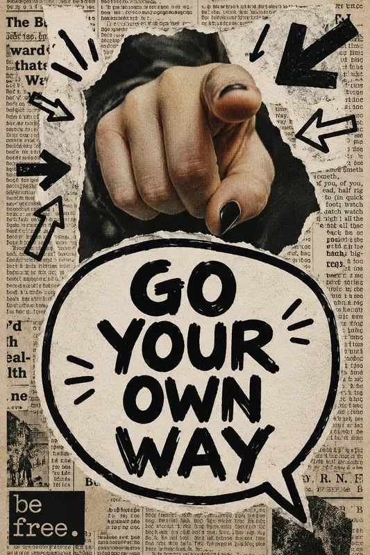 DIY Zine Mixed Media Collages