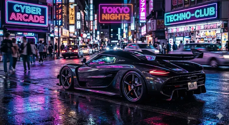 Cinematic Luxury Supercars