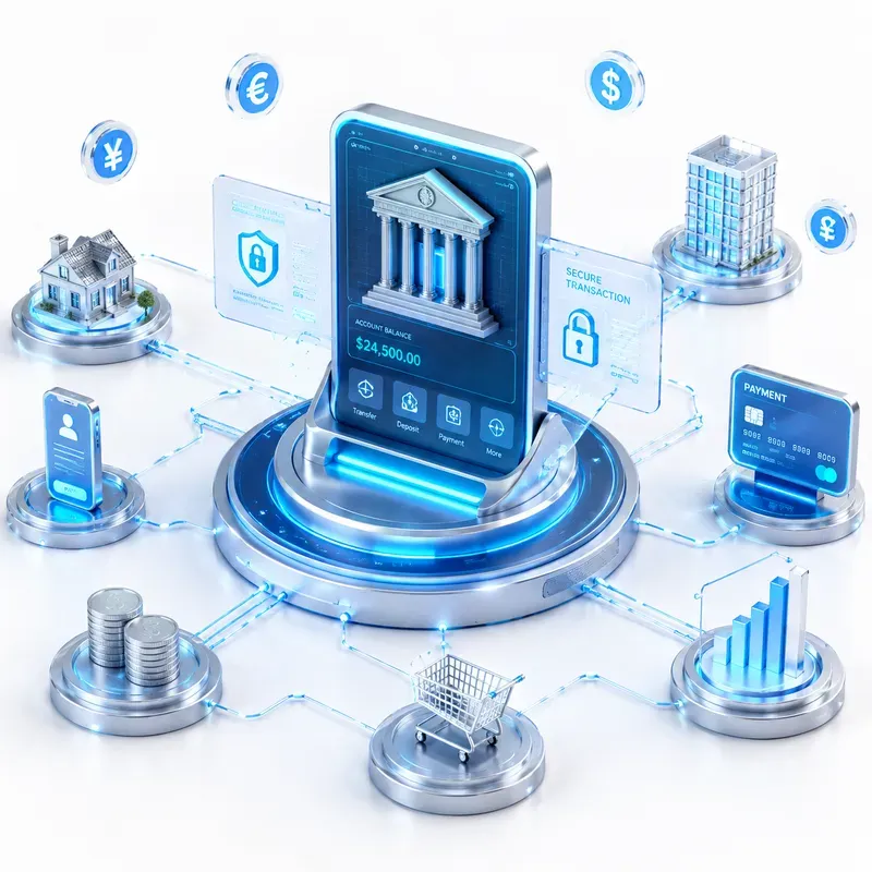 Futuristic Connected Network Studios