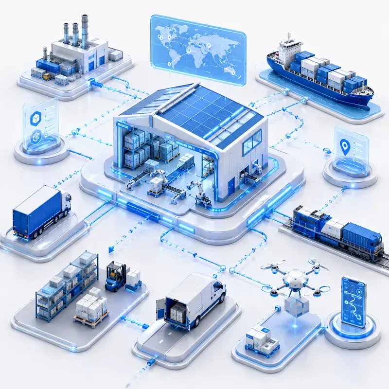 Futuristic Connected Network Studios