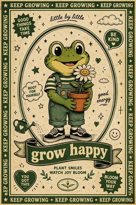 Vintage Streetwear Cartoon Posters
