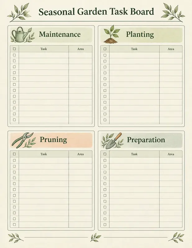 Gardening Zonebyzone Planner