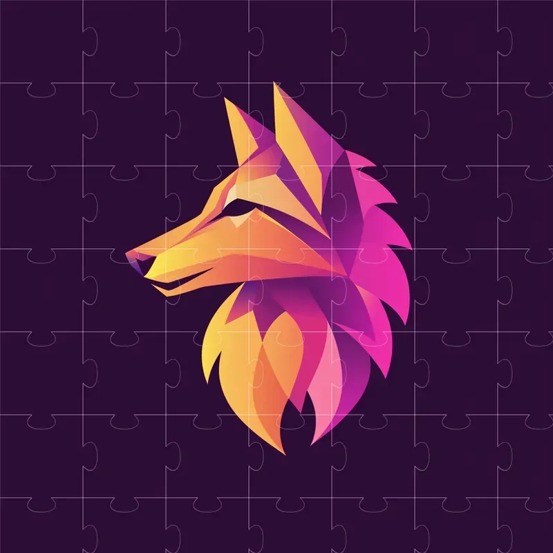 Minimal Geometric Silhouette Logos