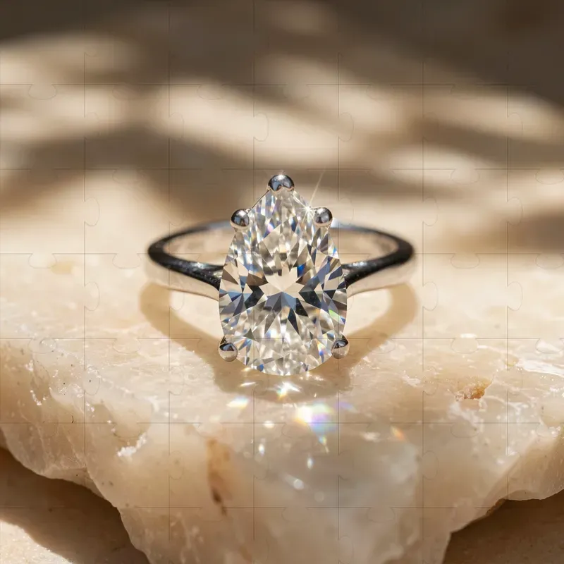 Cinematic Macro Diamond Jewelry Renders